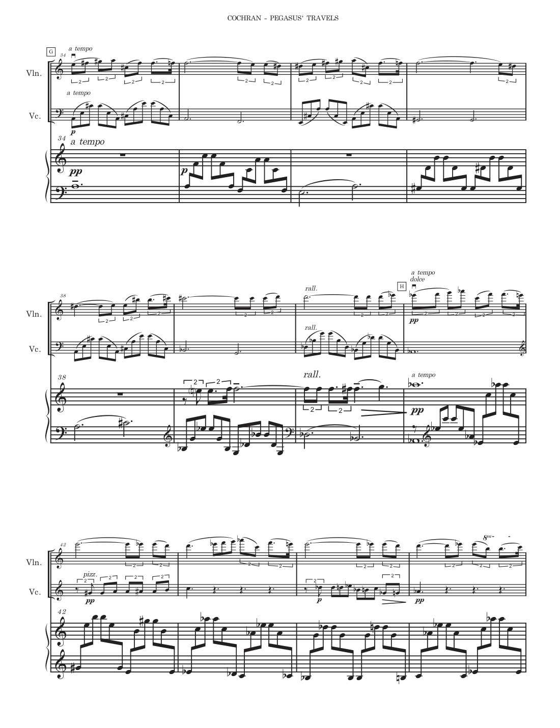 A page of the score