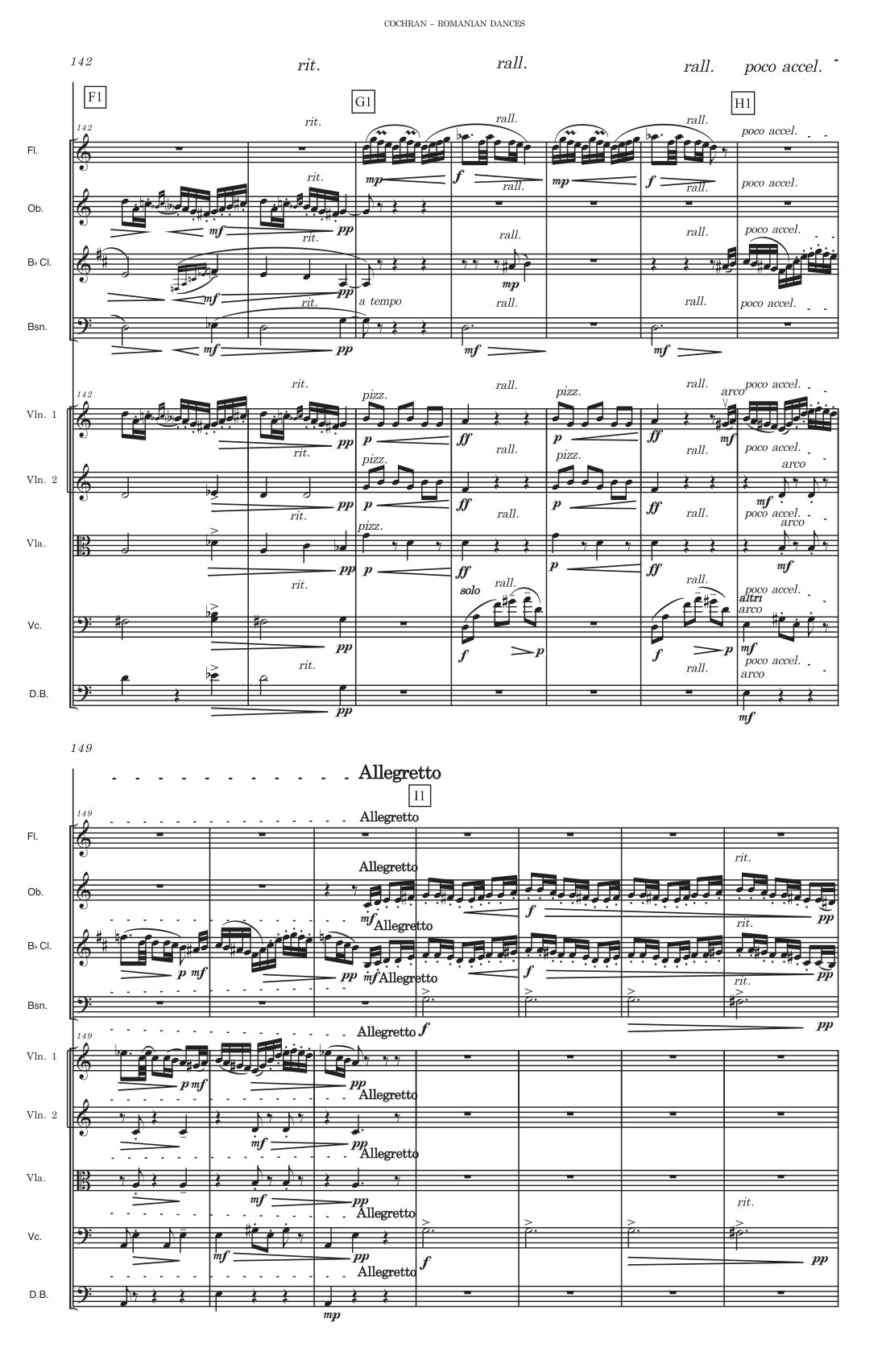A page of the score